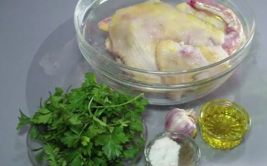 Prepare products for chicken tobacco (tapaka)
