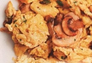 Scrambled Eggs with Mushrooms