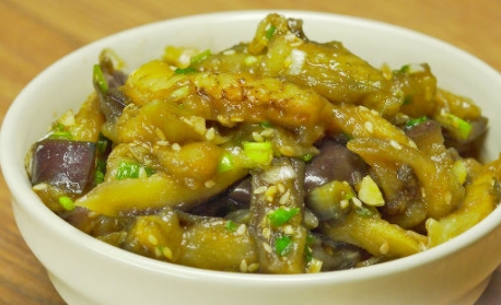 Steamed Eggplant, Korean