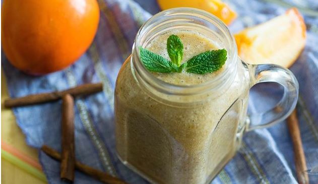 Persimmon Orange Banana Smoothie