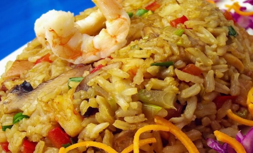 Arroz Con Camarones  