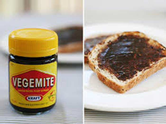 Toast with vegemite  