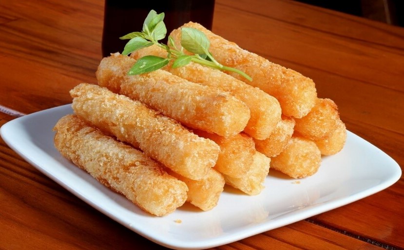 Deep-Fried Cassava