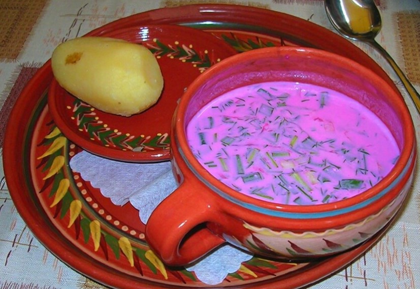 Holodnik (Cold Beet Soup)