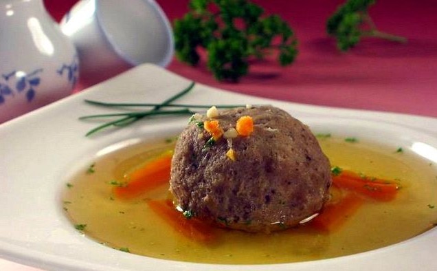 Liver Meatball Soup