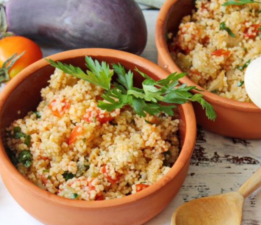 Couscous with Eggplant