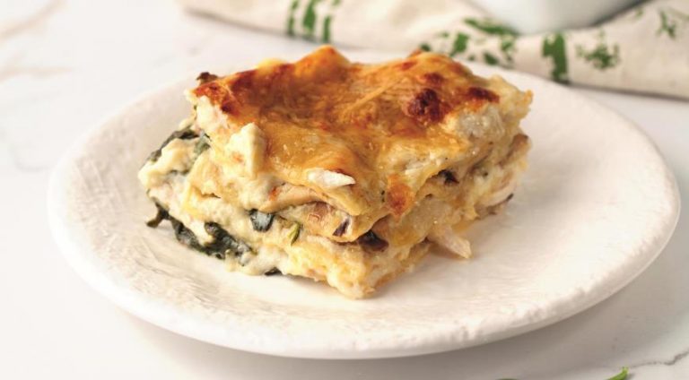 Chicken Spinach Lasagna Recipe