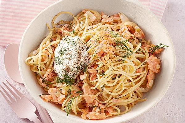 15 – Minute – Salmon – Spaghetti