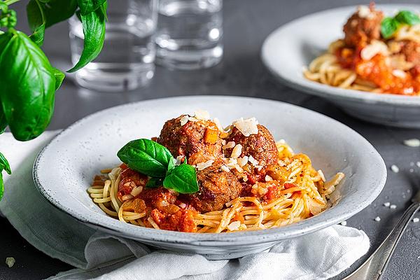 Alberto`s Spaghetti with Meatballs