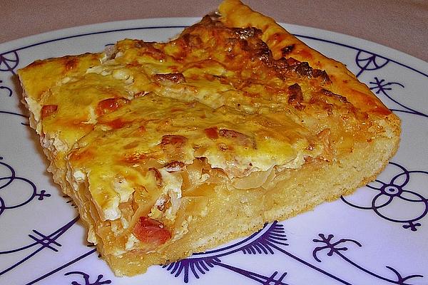 Alsatian Onion Cake By Grandma Liese