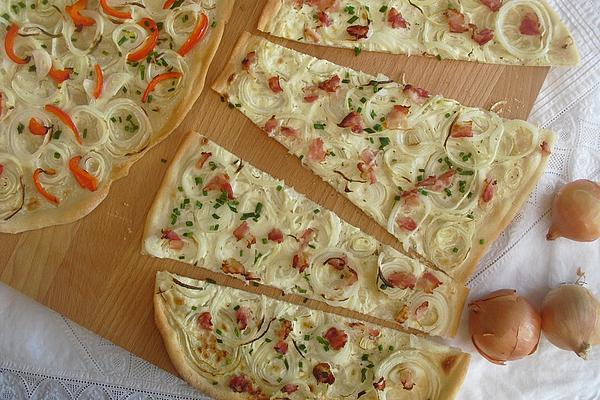 Alsatian Tarte Flambée