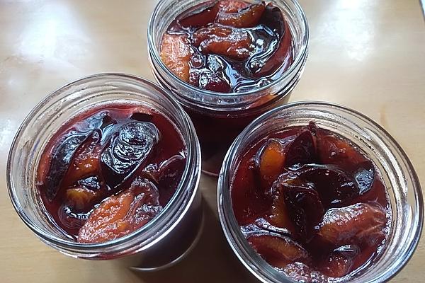 Amaretto Plums