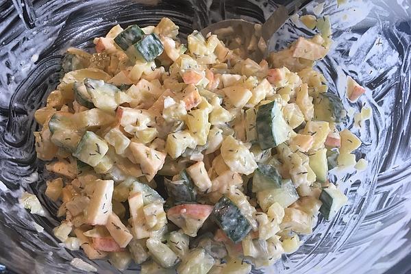 Annikka`s Potato Salad with Cucumber