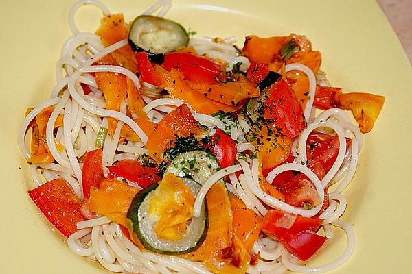 Antipasti – Spaghetti – Salad