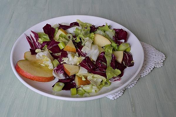 Apple and Endive Salad with Mustard Dressing