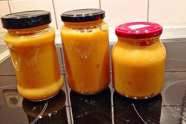 Apple-banana-passion Fruit Jam