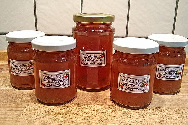 Apple Jelly with Basil and Limes