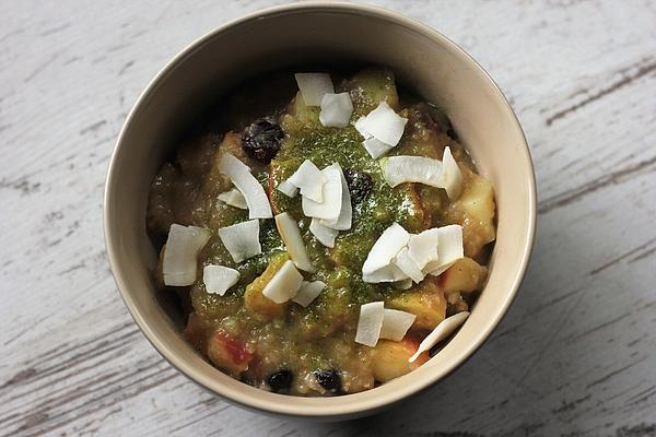 Apple Matcha Porridge À La Gabi