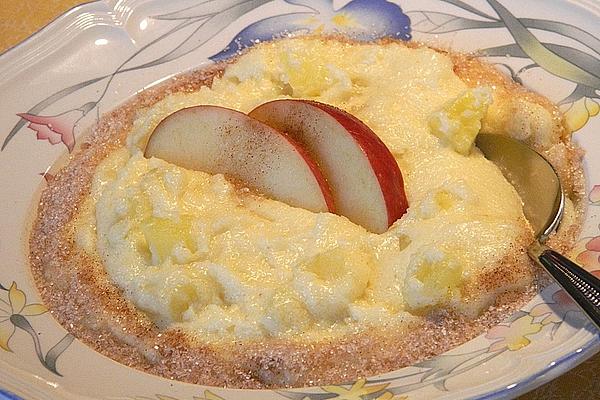 Apple – Vanilla Semolina