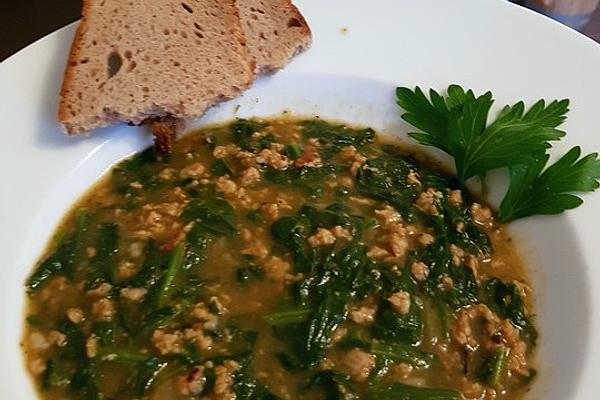Arabic Spinach Soup