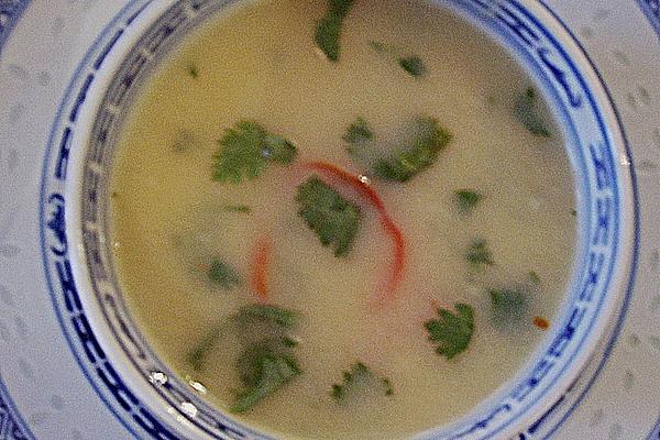 Asian Potato Soup with Coconut Milk