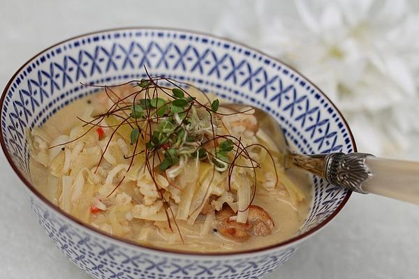 Asian Soup with Coconut Milk