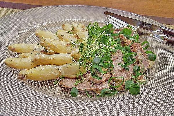 Asparagus – Beef Salad À La Mattis Moni
