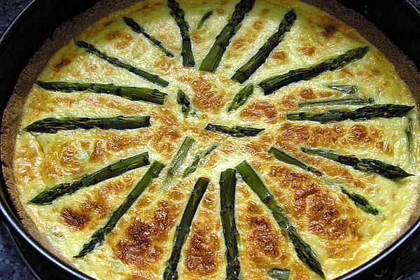 Asparagus Quiche with Parmesan