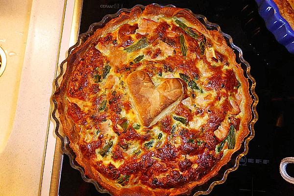 Asparagus – Salmon – Quiche