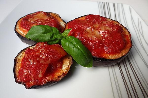Aubergines Baked with Tomato Sauce and Parmesan