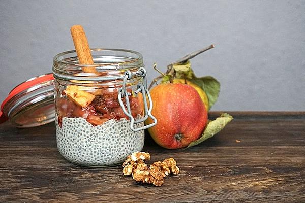 Baked Apple Chia Pudding