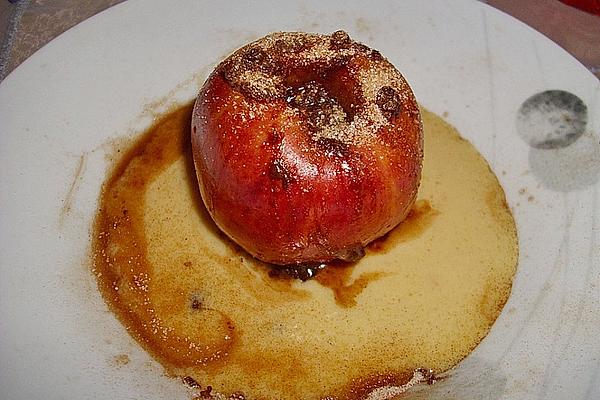 Baked Apple in Microwave