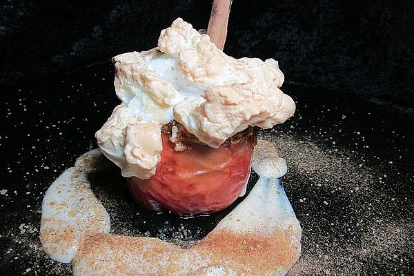 Baked Apples with Meringue Topping from Sarah
