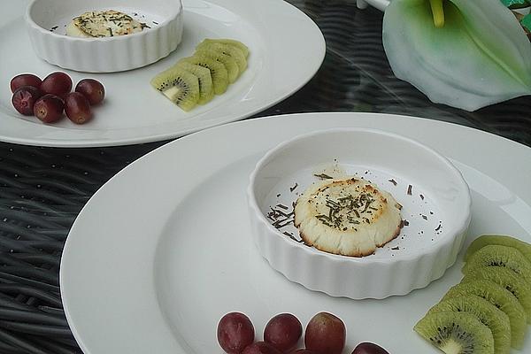 Baked Goat Cheese with Fruit