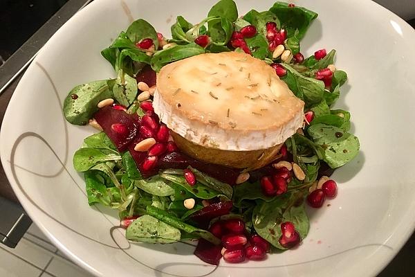 Baked Goat Cheese with Honey Sauce