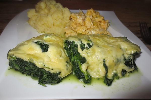 Baked Spinach Leaves