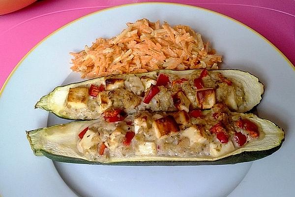 Baked Zucchini with Feta Cheese