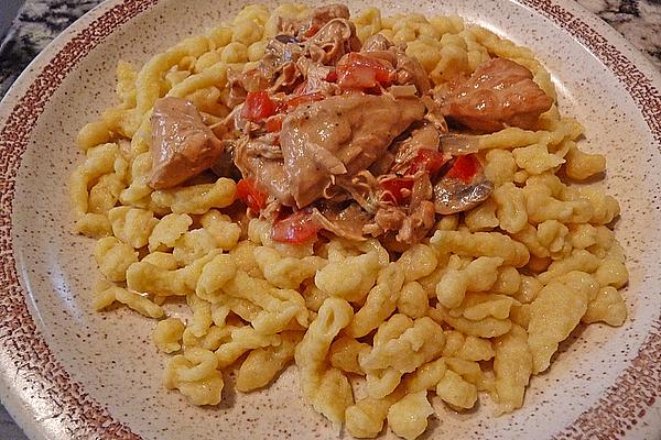 Balsamic – Turkey Breast with Paprika and Spaetzle