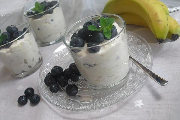 Banana – Blueberry Curd