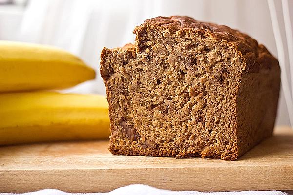 Banana Bread Without Extra Fat and Sugar