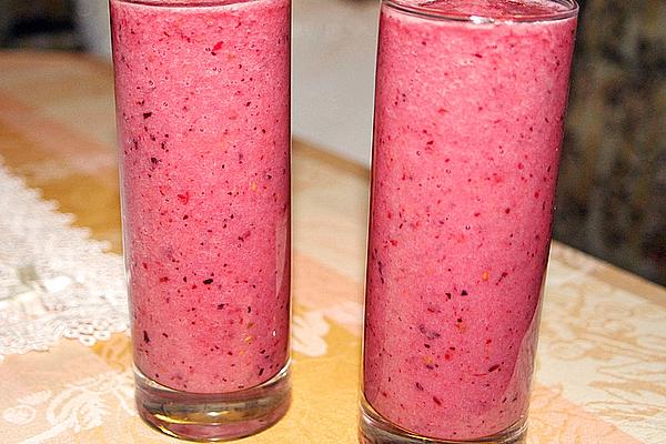 Banana – Raspberry – Apple – Smoothie