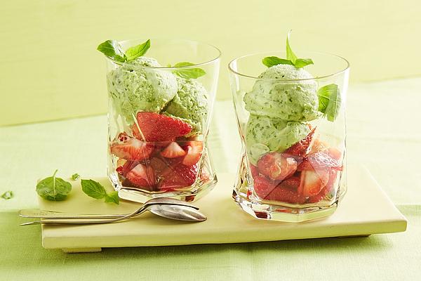 Basil Sorbet