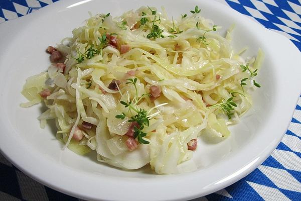 Bavarian Coleslaw with Bacon