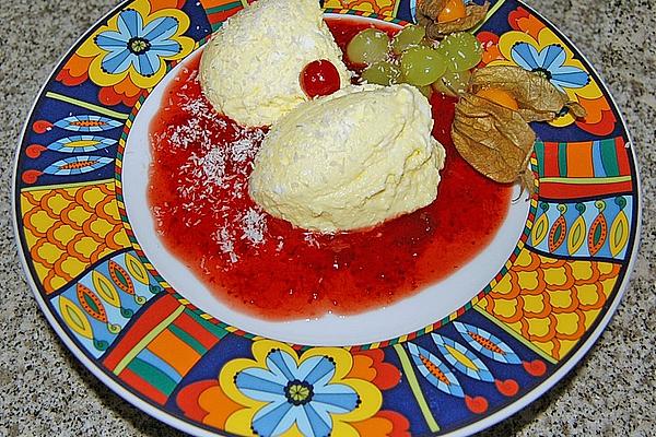 Bavarian Cream with Fruits