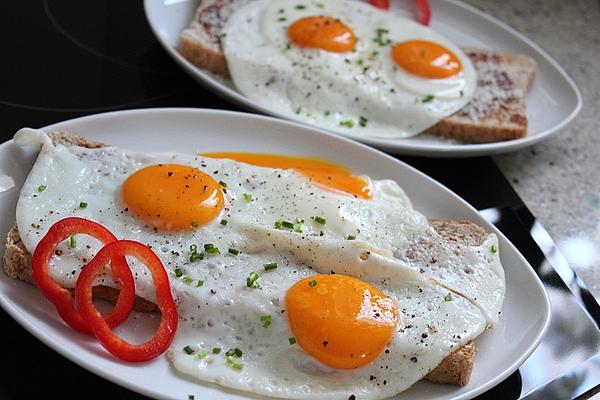 Bavarian Fried Egg Bread