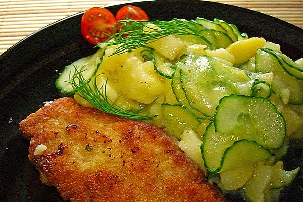 Bavarian Potato Salad with Cucumber