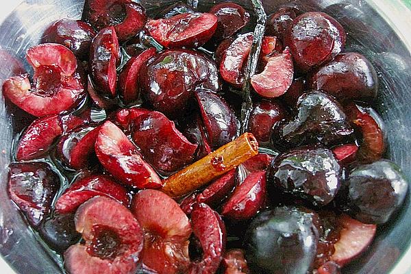 Bavarian Vinegar Cherries