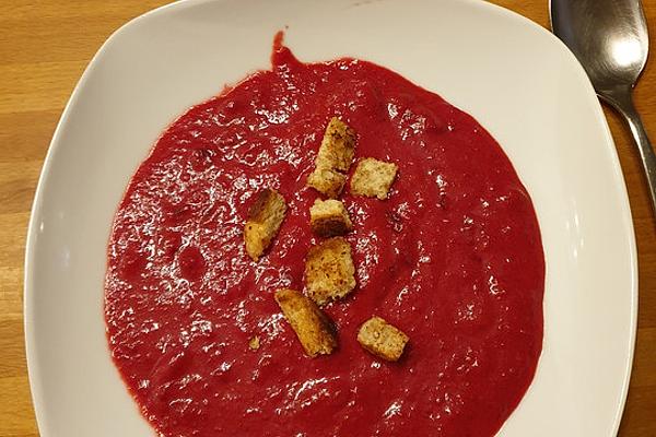 Beetroot and Coconut Soup