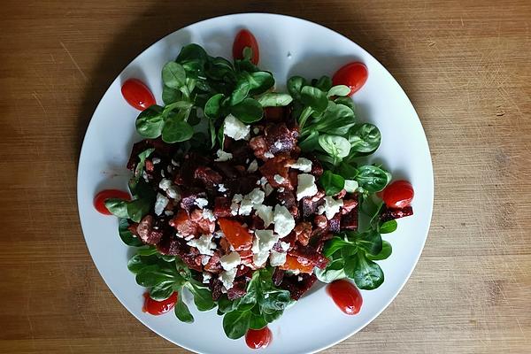 Beetroot Salad with Oranges and Feta