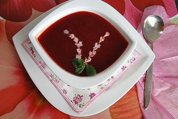 Beetroot Soup with Horseradish